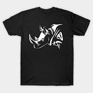 White Rhino Graffiti T-Shirt